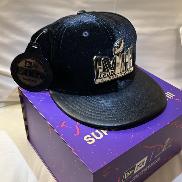 🥳Host Pick🎉| Black, SuperBowl58, NFL SnapBack, Exclusive Limited Edition Hat. - Picture 11 of 14